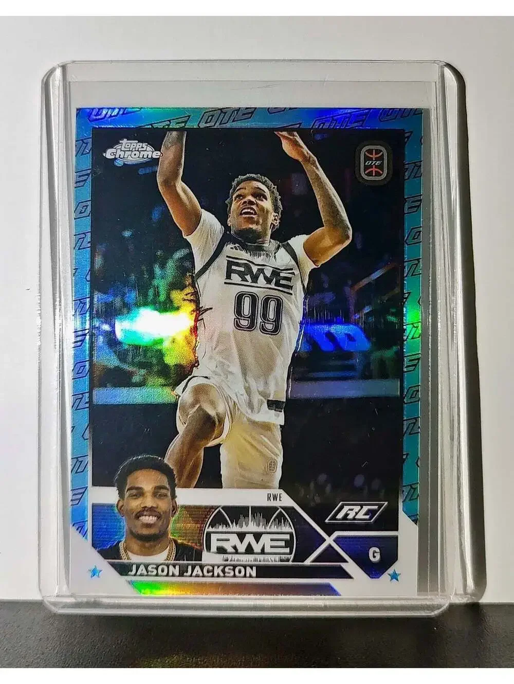 Jason Jackson 2023-24 Topps Chrome Overtime Elite #93 OTE Refractor RWE